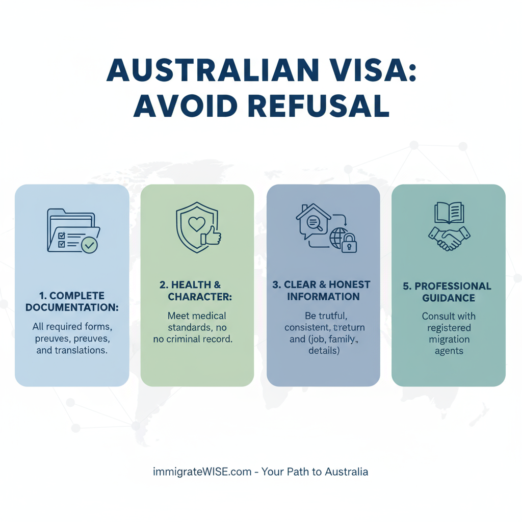 Avoid visa refusal tips